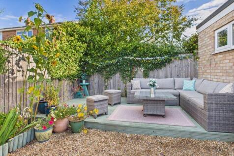 Decked seating area