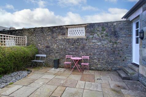 Walled courtyard