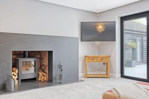 Wood Burner in The Formal Lounge