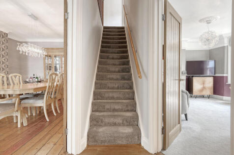 Stairs to the first floor