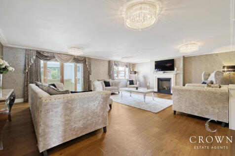 Formal Lounge with feature fireplace,