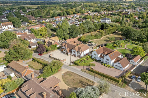 Ariel View of Street Scene