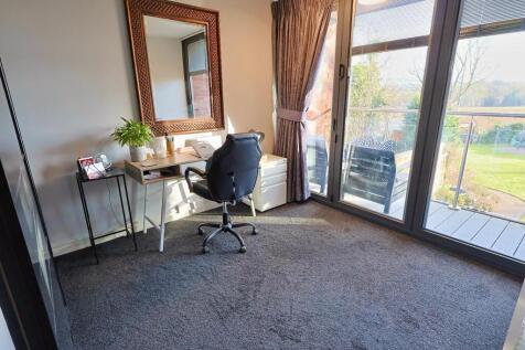 Open Plan Office and Balcony