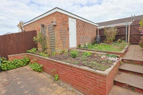 Rear Garden with Garage