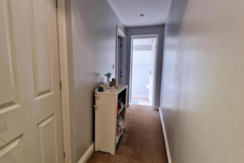 Landing with Door to