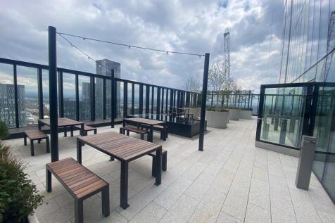 Rooftop communal area