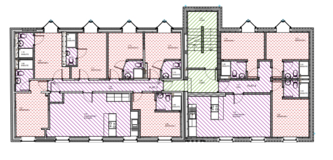 Floor Plan (flat 3 and 4)