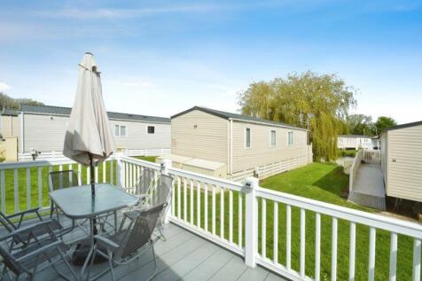 Decking with a lake view