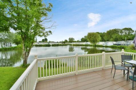 Decking with amazing lake view