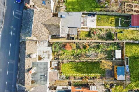 Overhead view of plot