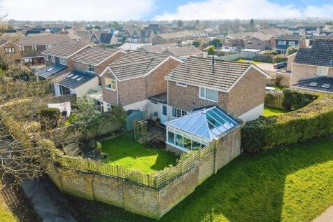Aerial view from rear