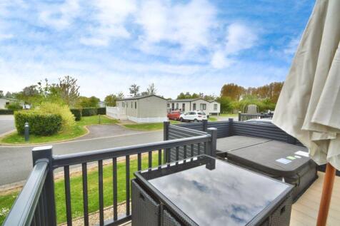 Southerly facing decking 