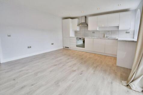Kitchen and reception area