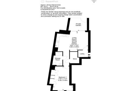 Flat 1- Canann Lane