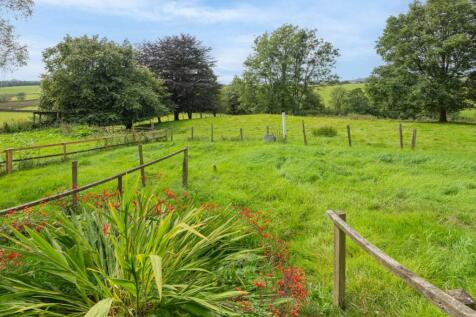 High Above Park Vegetable Patch and Fields