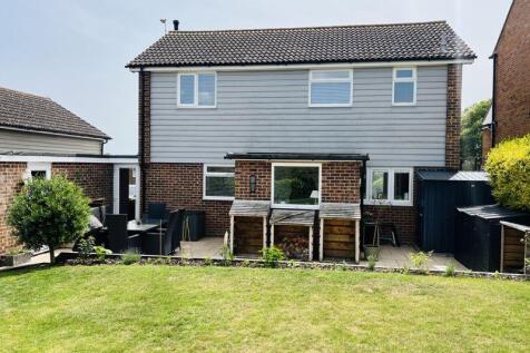 Rear of property