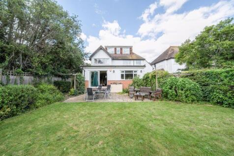 Rear of property
