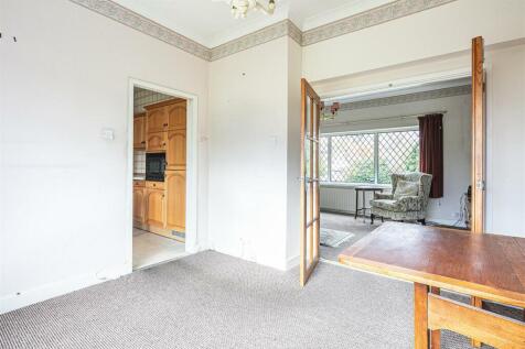 Dining room through to sitting room