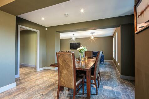Dining area through to lounge area