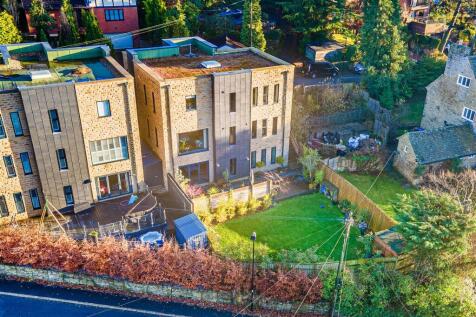 Aerial view of rear