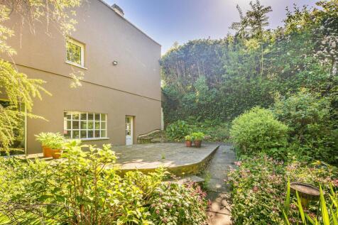 Rear of property