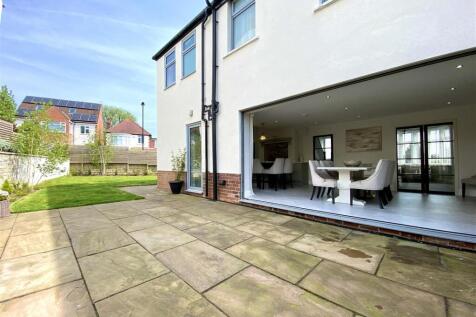 Rear terrace