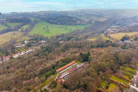 Aerial overview of area