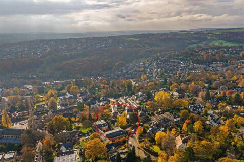 Aerial of house and area
