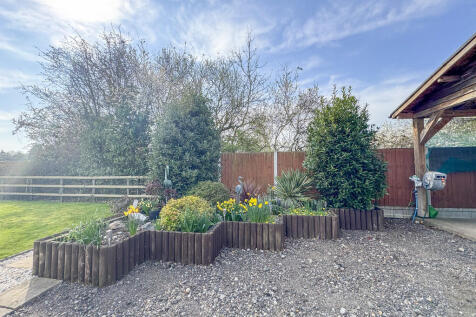 front flowerbed