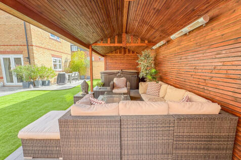 hot tub area