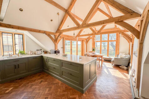 kitchen from stai...