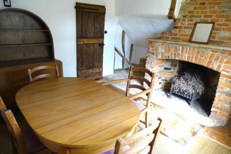 FEATURE BRICK FIREPLACE