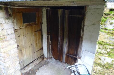 TWO USEFUL OUTSIDE STORE CUPBOARDS