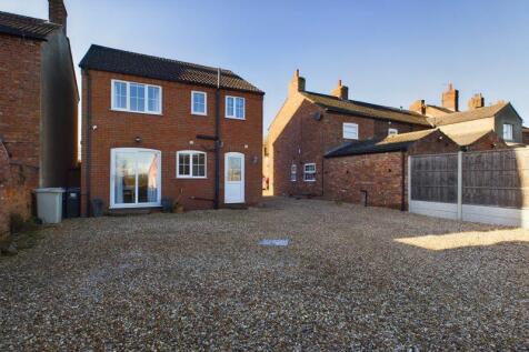 Rear elevation/parking area