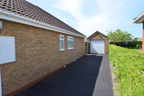 Driveway and garage