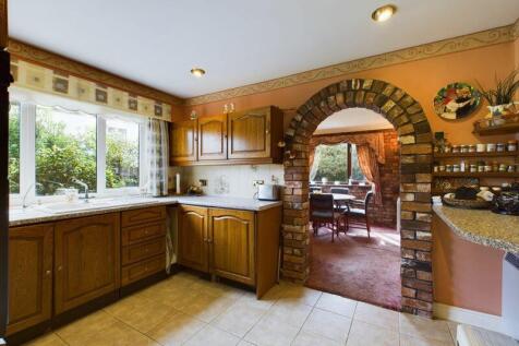 Kitchen through to dining room