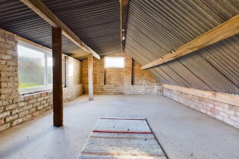 Interior of outbuilding