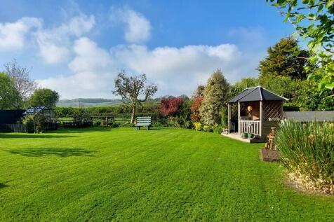 Garden and timber gazebo