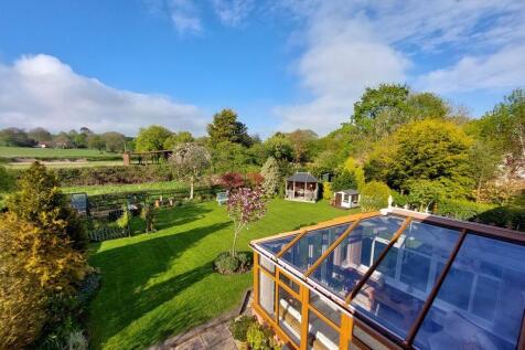 Rear garden and views