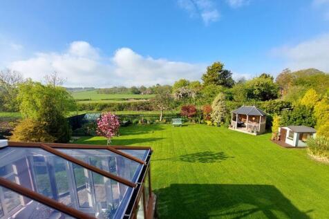 Rear garden and views