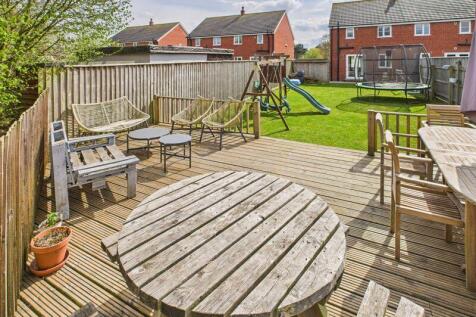 Decked terrace
