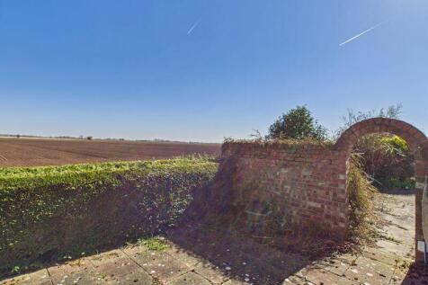 View over open countryside