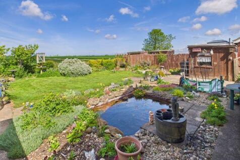 Rear Garden and pond