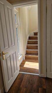 Stairs to attic room