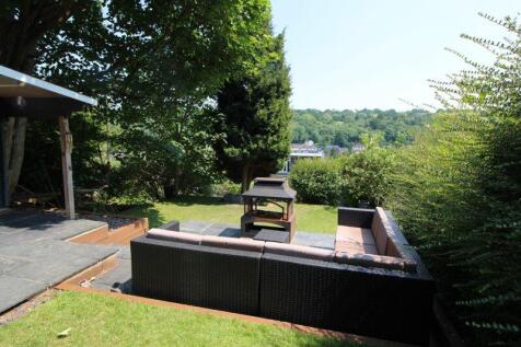 VIEW FROM THE TOP OF THE GARDEN