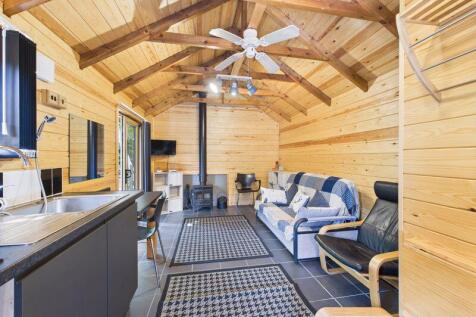CABIN KITCHEN AND LIVING AREA