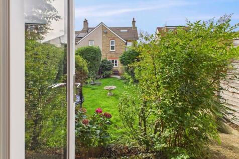 VIEW TO GARDEN FROM SUMMERHOUSE