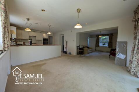 Living room and kitchen