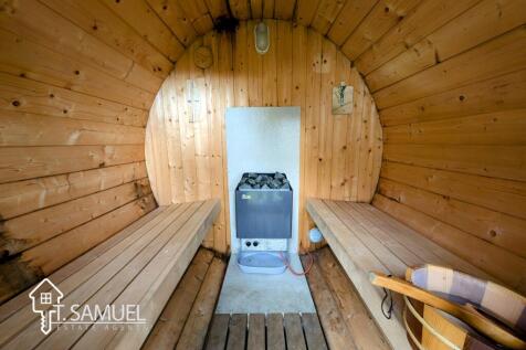 Sauna inside