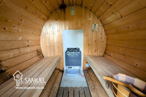 Sauna inside